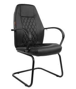 Кресло компьютерное CHAIRMAN 950V LT Экокожа черная в Магадане
