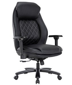 Кресло офисное CHAIRMAN CH403, черный, эко кожа в Магадане