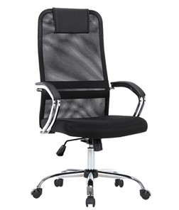 Кресло офисное CHAIRMAN CH612 Сетчатый акрил / Ткань стандарт / Экокожа, черный в Магадане