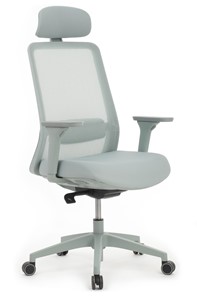 Компьютерное кресло Design WORK W-218C, Голубой в Магадане