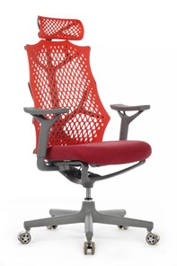 Кресло для офиса Ego (A644), красный в Магадане