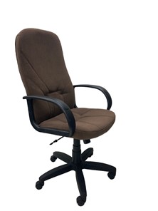 Кресло офисное Менеджер коричневый в Магадане