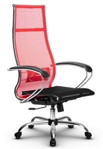 Кресло офисное МЕТТА B 1m 7/K131, Основание 17833 красный/черный в Магадане