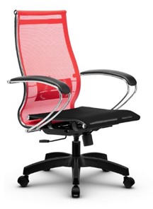 Кресло офисное МЕТТА B 2m 9/K131, Основание 17831 красный/черный в Магадане