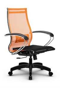 Кресло офисное МЕТТА B 2m 9/K131, Основание 17831 оранжевый/черный в Магадане