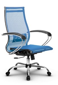 Кресло офисное МЕТТА B 2m 9/K131, Основание 17833  голубой в Магадане