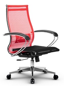 Кресло офисное МЕТТА B 2m 9/K131, Основание 17834 красный/черный в Магадане