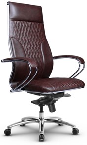 Офисное кресло Metta L 1c 44B/K мультиблок, нижняя часть 17838 бордовый в Магадане