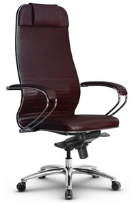 Офисное кресло Metta L 1m 38K2/K мультиблок, нижняя часть 17838 бордовый в Магадане