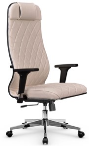 Офисное кресло Мetta L 1m 40M/2D Infinity Easy Clean (MPES) топган, нижняя часть 17834 светло-бежевый в Магадане