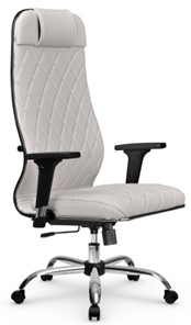 Офисное кресло Мetta L 1m 40M/2D Infinity Easy Clean (MPES) топган, нижняя часть 17833 белый в Магадане