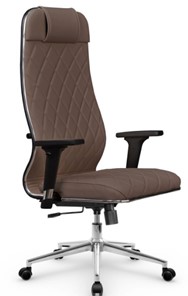Офисное кресло Мetta L 1m 40M/2D Infinity Easy Clean (MPES) топган, нижняя часть 17852 светло-коричневый в Магадане