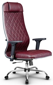 Офисное кресло Metta L 1m 40M/2D топган, нижняя часть 17833 бордовый в Магадане