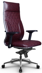 Кресло офисное Metta L 1m 44M/4D мультиблок, нижняя часть 17839 бордовый в Магадане
