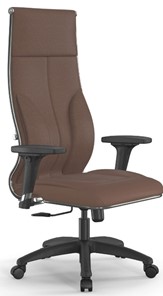 Кресло офисное Мetta L 1m 46/2D Infinity Easy Clean (MPES) топган, нижняя часть 17831 светло-коричневый в Магадане