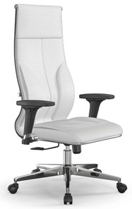 Кресло офисное Мetta L 1m 46/2D Infinity Easy Clean (MPES) топган, нижняя часть 17834 белый в Магадане