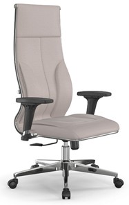 Кресло офисное Метта Мetta L 1m 46/2D Infinity Easy Clean (MPES) топган, нижняя часть 17834 светло-бежевый в Магадане