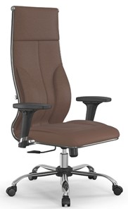 Кресло офисное Метта Metta L 1m 46/2D топган, нижняя часть 17833 светло-коричневый в Магадане