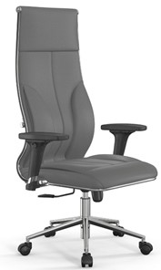 Кресло офисное Метта Metta L 1m 46/2D топган OMS, нижняя часть 17853 серый в Магадане