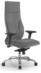 Кресло офисное Мetta L 1m 46/4D Infinity Easy Clean мультиблок, нижняя часть 17838 серый в Магадане