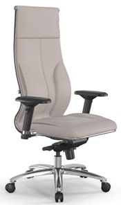 Кресло офисное Мetta L 1m 46/4D Infinity Easy Clean мультиблок, нижняя часть 17838 светло-бежевый в Магадане
