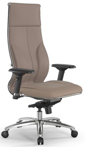 Кресло офисное Мetta L 1m 46/4D Infinity Easy Clean мультиблок, нижняя часть 17838 темно-бежевый в Магадане