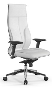 Кресло офисное Мetta L 1m 46/4D Infinity Easy Clean мультиблок, нижняя часть 17839 белый в Магадане