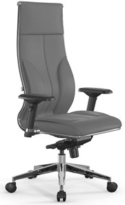 Кресло офисное Мetta L 1m 46/4D Infinity Easy Clean мультиблок, нижняя часть 17839 серый в Магадане
