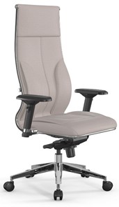 Кресло офисное Мetta L 1m 46/4D Infinity Easy Clean мультиблок, нижняя часть 17839 светло-бежевый в Магадане