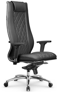 Кресло офисное Метта МЕТТА L 1m 50M/2D Infinity Easy Clean мультиблок, нижняя часть 17838 черный в Магадане
