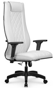 Кресло офисное МЕТТА L 1m 50M/2D Infinity Easy Clean топган OMS, нижняя часть 17859 белый в Магадане