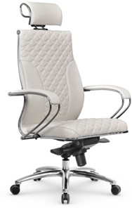 Кресло офисное Metta L 2c 44C/K116 Infinity Easy Clean мультиблок, нижняя часть 17838 белый в Магадане