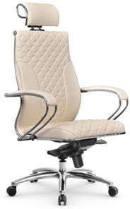 Офисное кресло Metta L 2c 44C/K116 Infinity Easy Clean мультиблок, нижняя часть 17838 молочный в Магадане