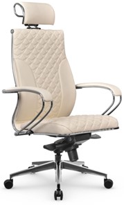 Офисное кресло Metta L 2c 44C/K116 Infinity Easy Clean мультиблок, нижняя часть 17839 молочный в Магадане