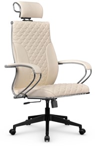 Офисное кресло Metta L 2c 44C/K116 Infinity Easy Clean топган, нижняя часть 17832 молочный в Магадане