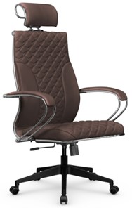 Офисное кресло Metta L 2c 44C/K116 Infinity Easy Clean топган, нижняя часть 17832 темно-коричневый в Магадане