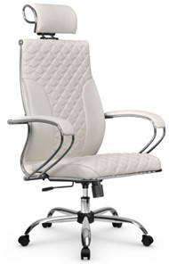Офисное кресло Metta L 2c 44C/K116 Infinity Easy Clean топган, нижняя часть 17833 белый в Магадане