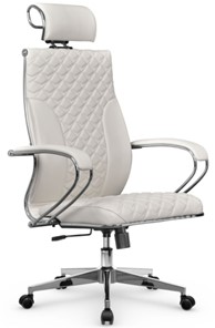 Офисное кресло Metta L 2c 44C/K116 Infinity Easy Clean топган, нижняя часть 17834 белый в Магадане