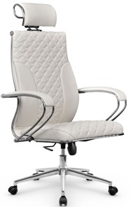 Офисное кресло Metta L 2c 44C/K116 Infinity Easy Clean топган OMS, нижняя часть 17853 белый в Магадане