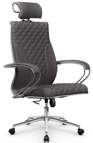 Офисное кресло Metta L 2c 44C/K116 Infinity Easy Clean топган OMS, нижняя часть 17853 серый в Магадане