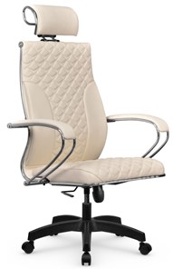 Офисное кресло Metta L 2c 44C/K116 Infinity Easy Clean топган OMS, нижняя часть 17859 молочный в Магадане
