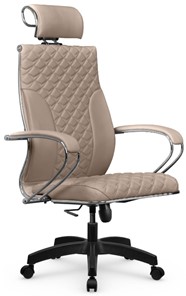 Офисное кресло Metta L 2c 44C/K116 Infinity Easy Clean топган OMS, нижняя часть 17859 темно-бежевый в Магадане
