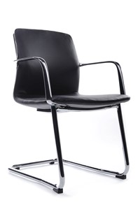 Кресло офисное Riva Plaza-SF (FK004-С11), черный в Магадане