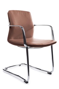 Кресло офисное Plaza-SF (FK004-С11), светло-коричневый в Магадане