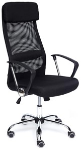 Кресло компьютерное PROFIT ткань, черный/черный, арт.13221 в Магадане