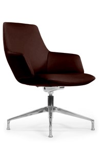 Кресло офисное Spell-ST (С1719), темно-коричневый в Магадане