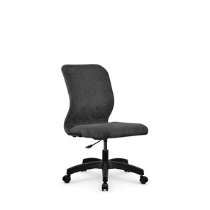 Кресло компьютерное SU-Mr-4/подл.000/осн.005 темно-серый в Магадане