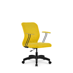 Кресло SU-Mr-4/подл.079/осн.005 желтый в Магадане