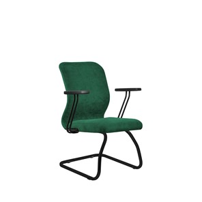 Кресло компьютерное SU-Mr-4/подл.109/осн.008 зеленый в Магадане