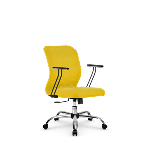Кресло SU-Mr-4/подл.110/осн.003 желтый в Магадане